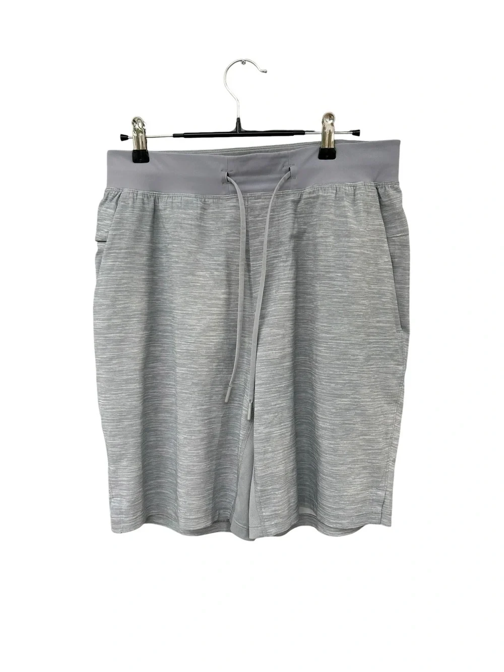 Lululemon Men's T.H.E. Short - 9" Linerless - Size Medium - Light Gray - Summer - Picture 3 of 9